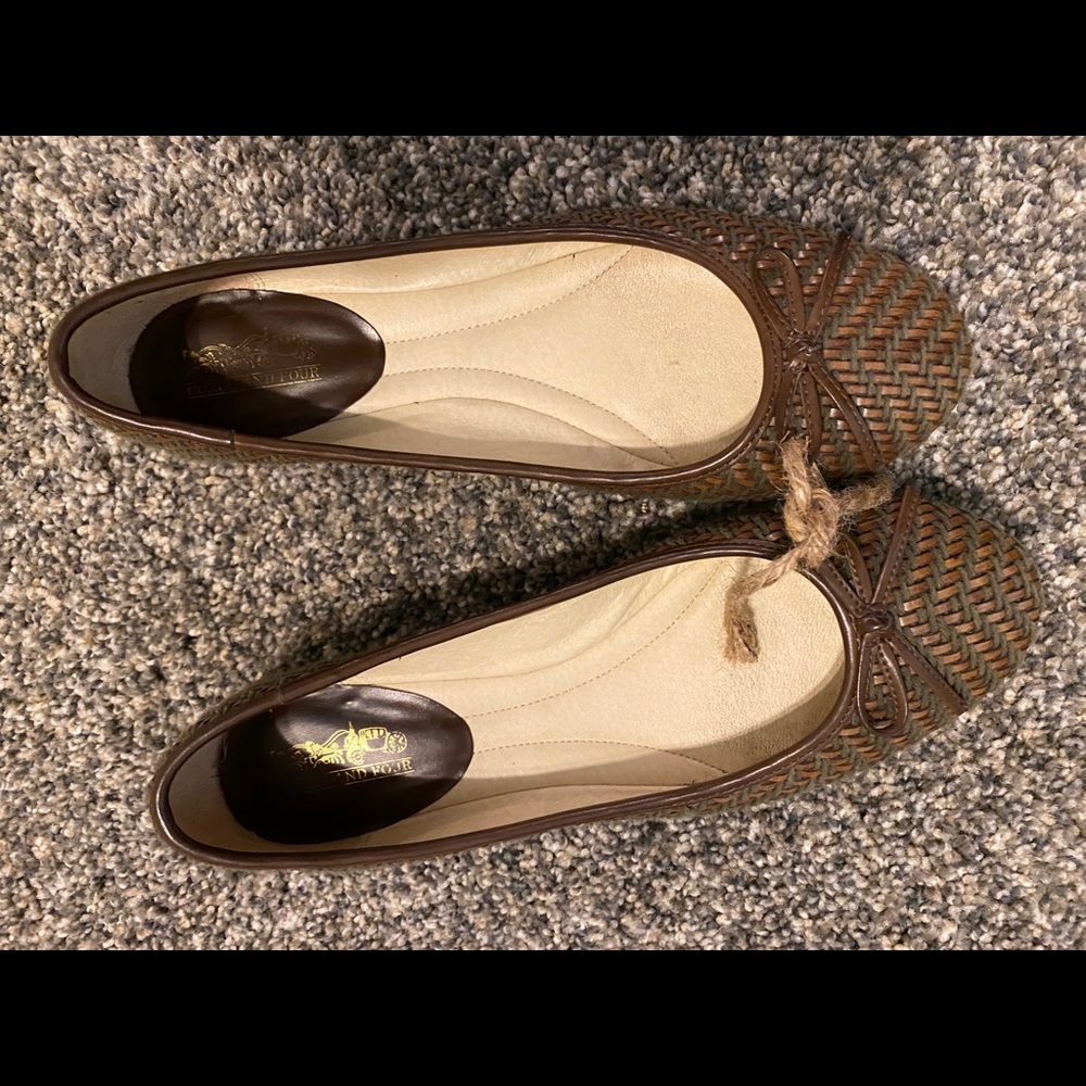 Coach Brand Flats! Like New!